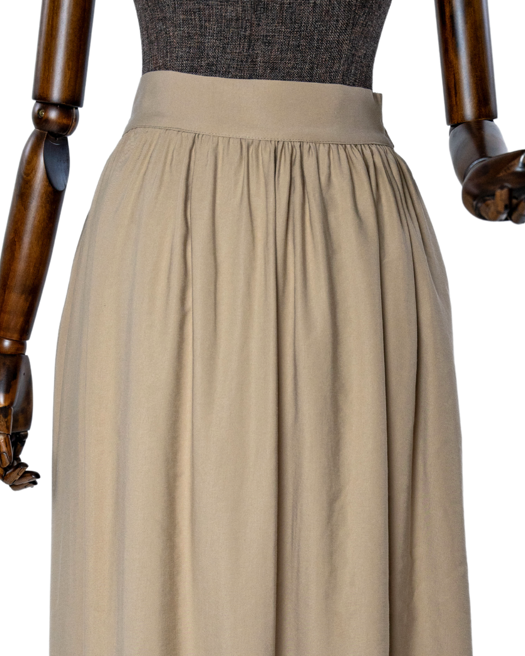 HARMONY - TENCEL SKIRT - CARAMEL