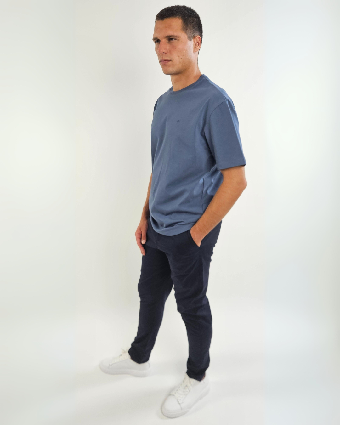 BREEZE - OVERSIZED - T-SHIRT - TRUE BLUE