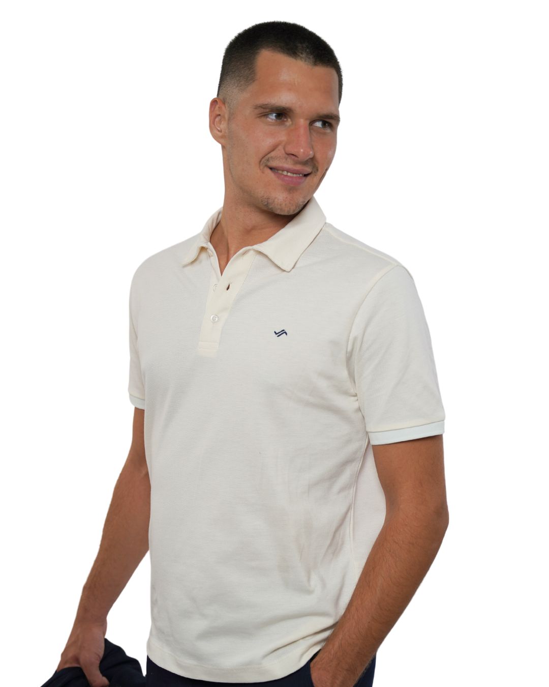 ELITE - POLO - T-SHIRT - CREAMY