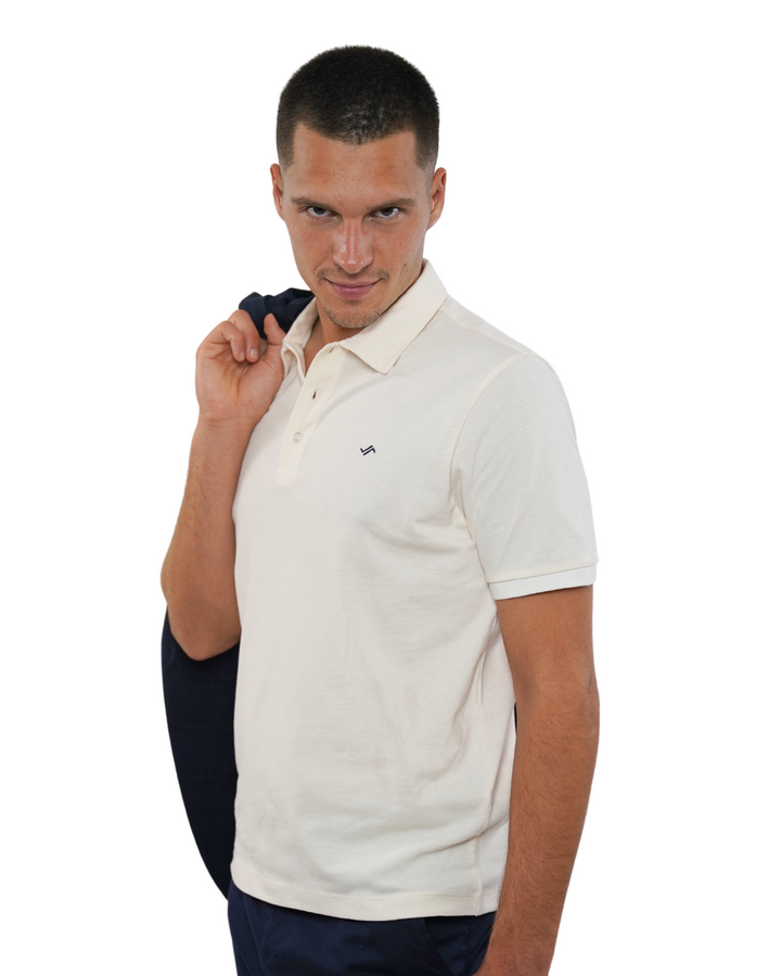 ELITE - POLO - T-SHIRT - CREAMY