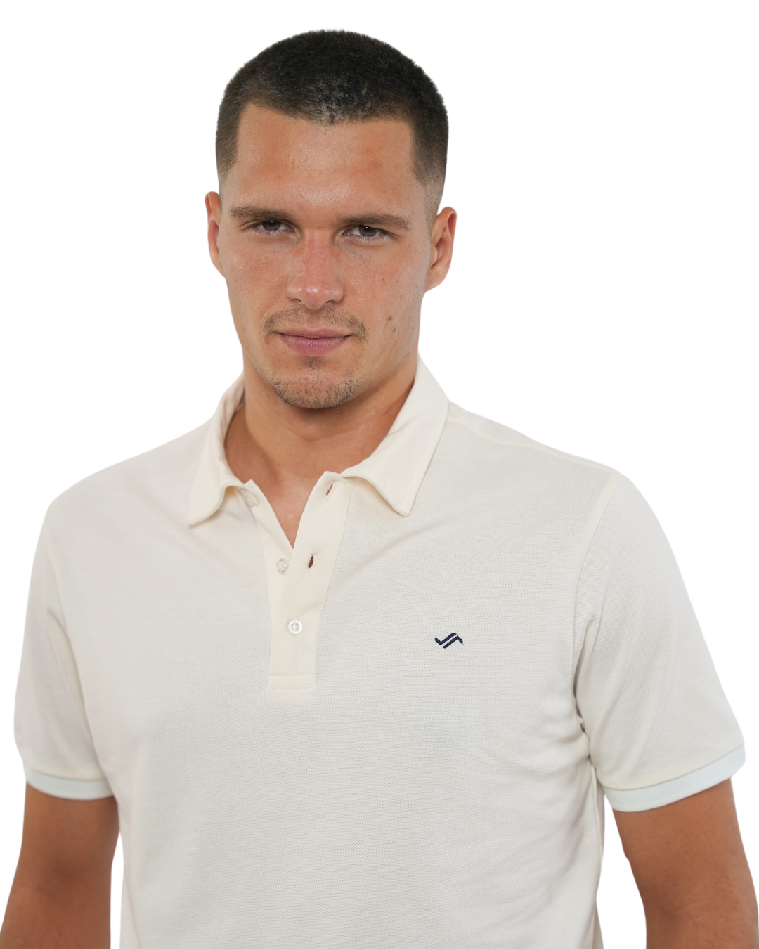 ELITE - POLO - T-SHIRT - CREAMY