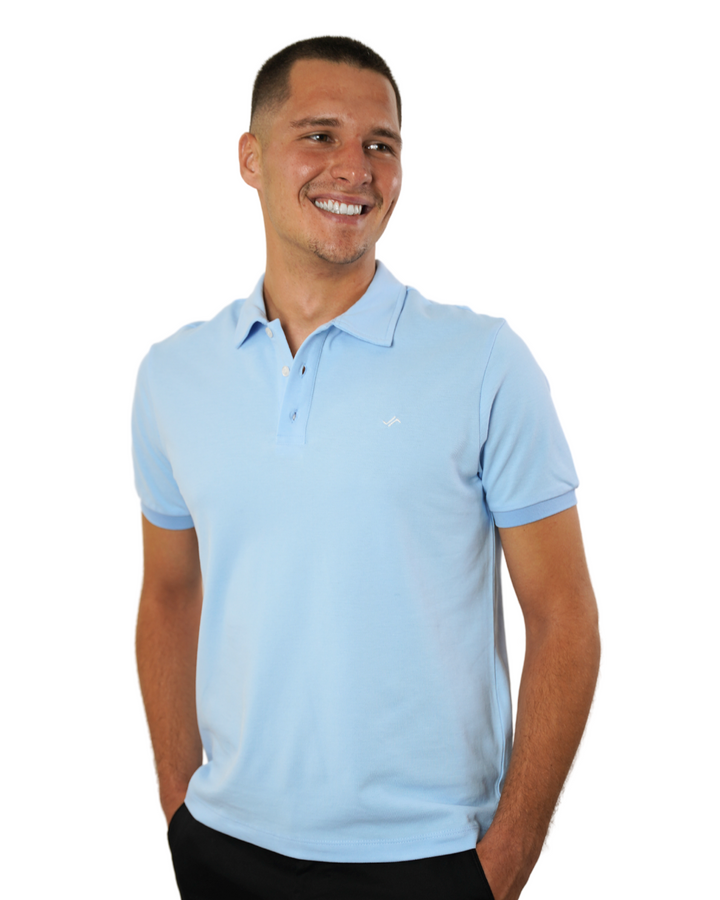 ELITE - POLO - T-SHIRT - SKY BLUE