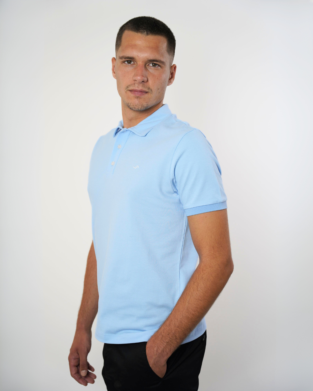 ELITE - POLO - T-SHIRT - SKY BLUE