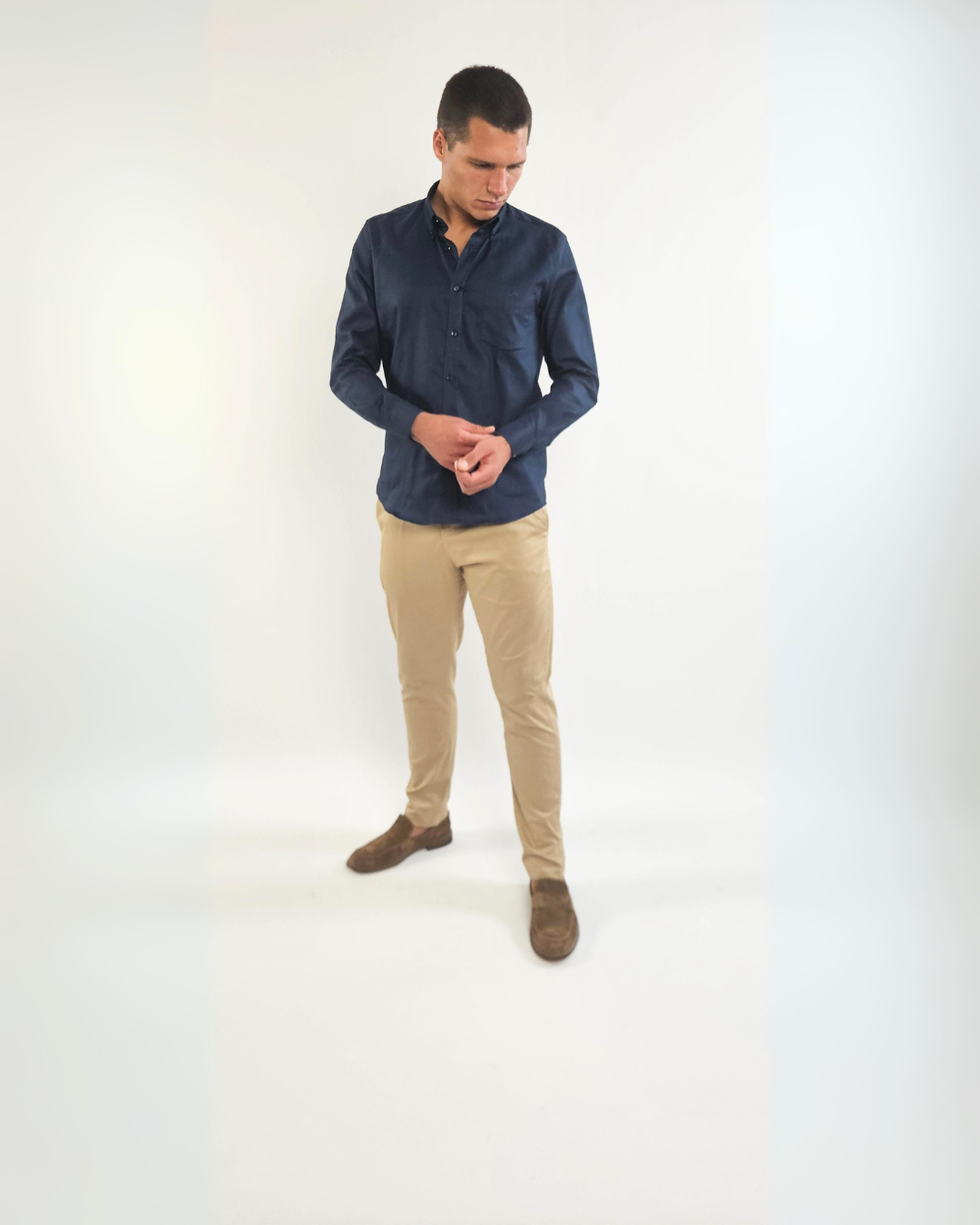 NEXUS - NAVY SHIRT - CUSTOM FIT