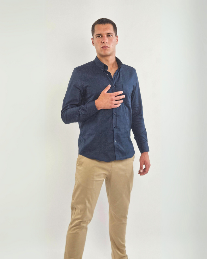 NEXUS - NAVY SHIRT - CUSTOM FIT