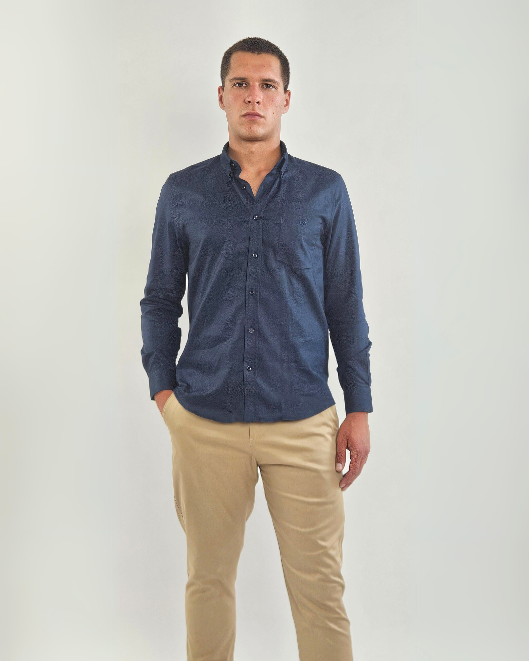 NEXUS - NAVY SHIRT - CUSTOM FIT