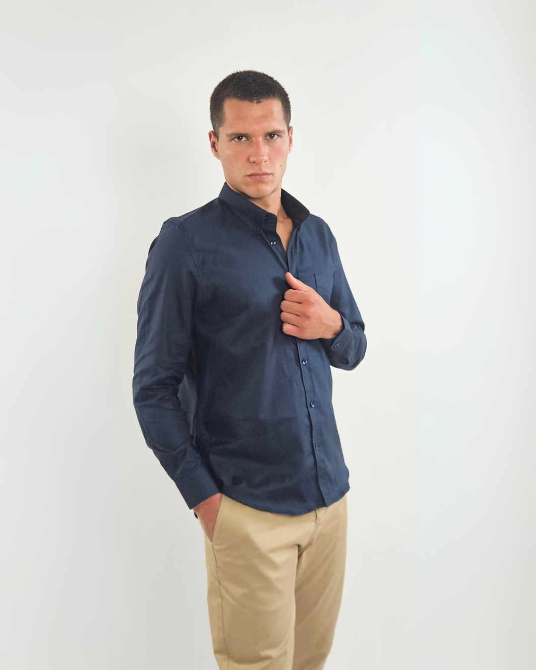 NEXUS - NAVY SHIRT - CUSTOM FIT