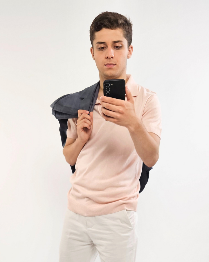 ELEGANTO - MISTY T-SHIRT - KNITTED POLO