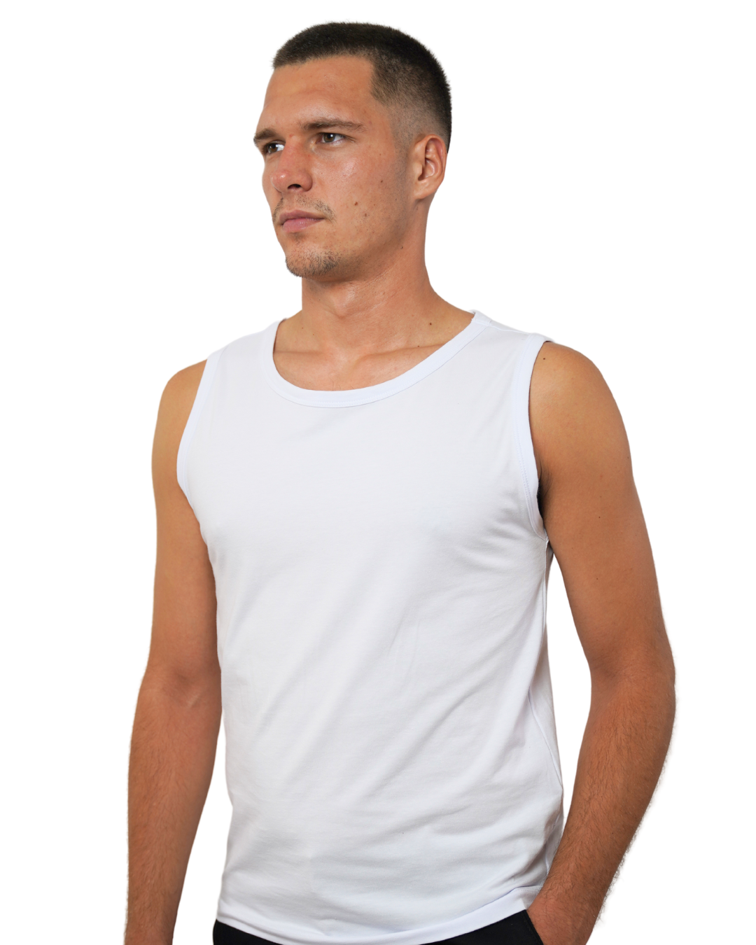 EASE - WHITE BASIC - TANK TOP