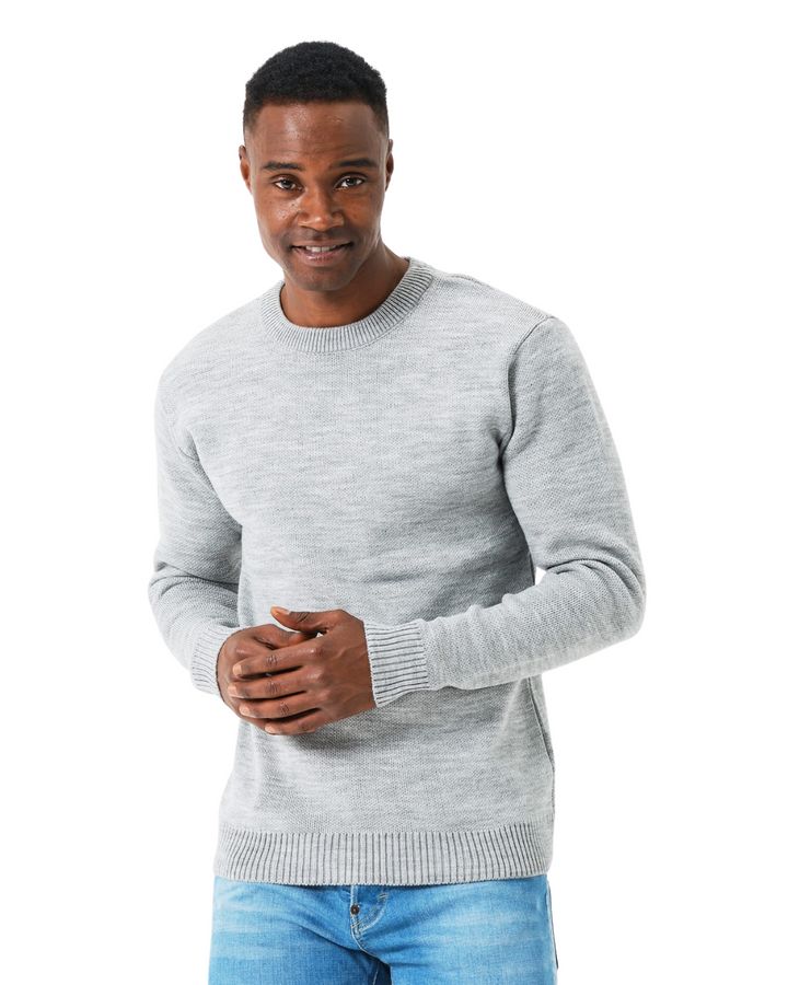 ROUND NECK - KNITTED PULLOVER