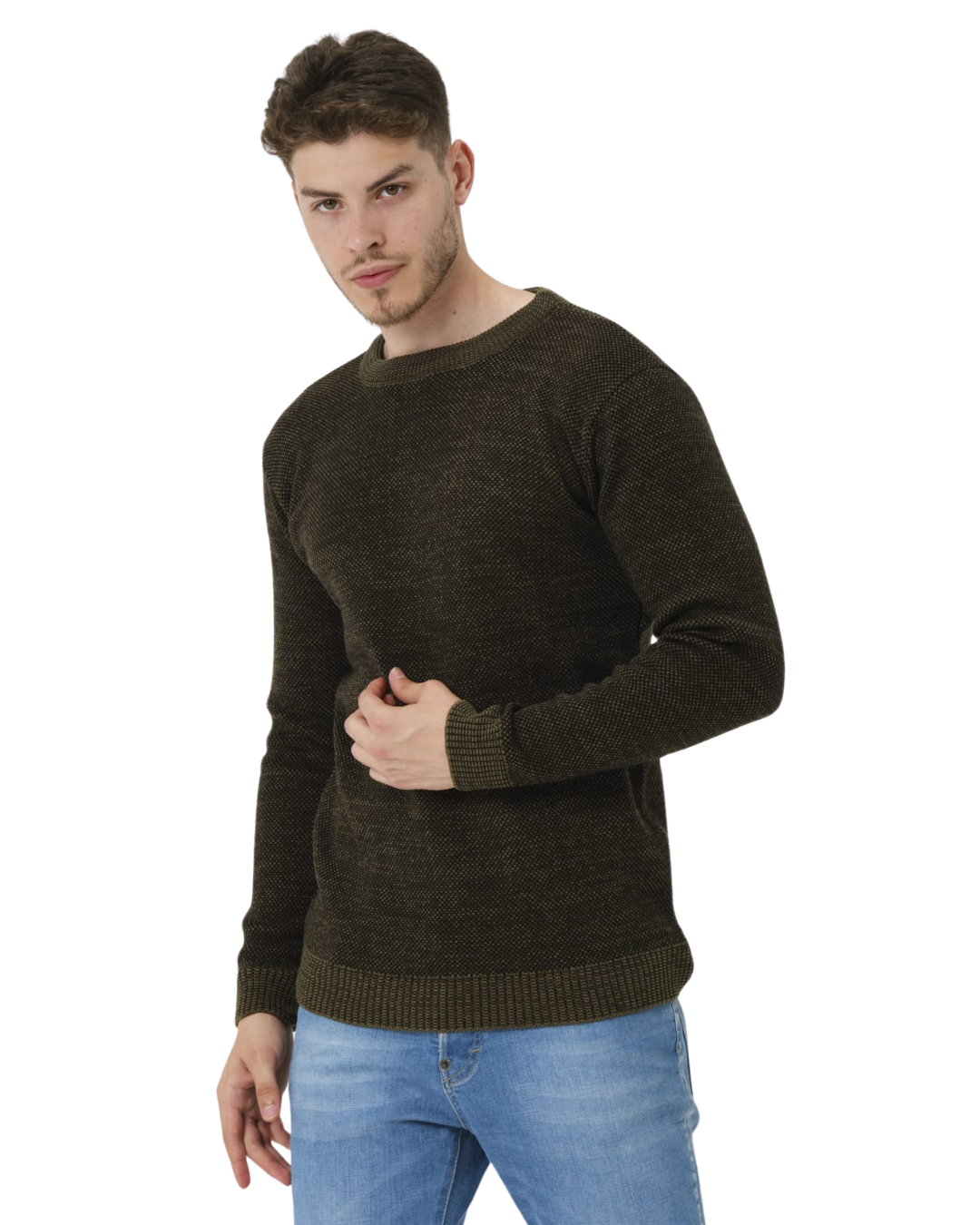 ROUND NECK - KNITTED PULLOVER